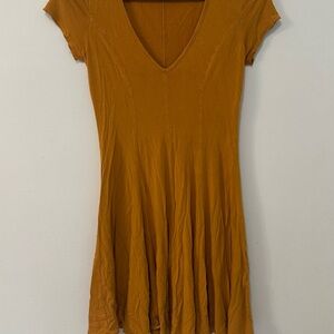 Forever 21 Burnt Orange Dress